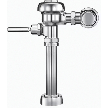 Sloan® 3780000 Exposed Manual Water Closet Flushometer, 1.6 gpf, 1-1/2 in Spud, Top Spud Location, 1 in Water Connection