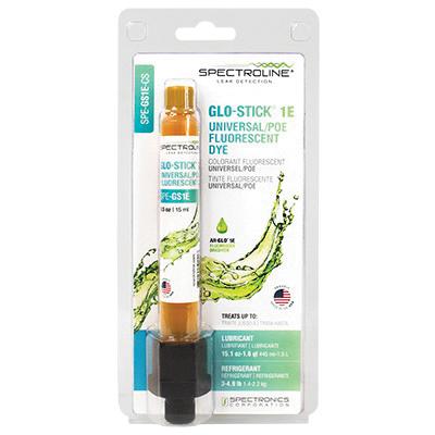 Spectroline® Glo-Stick® 1E Series SPE-GS1E-CS Fluorescent Dye Capsule, 0.5 oz