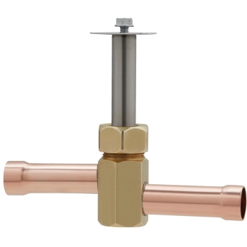 Sporlan® 3821-00 Rapid Cycle Solenoid Valve, 5/8 in Main Line Connection, ODF Main Line Connection, Brass