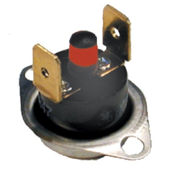 Supco® SRL130 Limit Thermostat, Manual Reset, 130 deg F Cut In, Vertical Mounting, 1/4 in