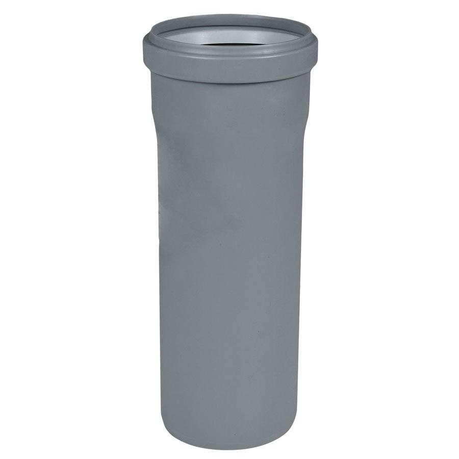 Centrotherm ISVL042 Eco Systems InnoFlue Vent Pipe, 4 in, 24 in L, Polypropylene and EPDM Gasket