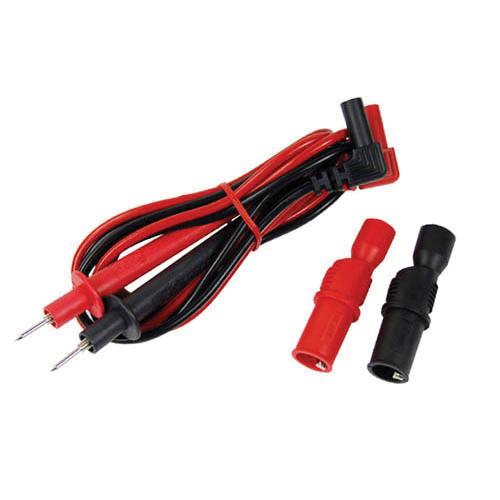 UEi TEST INSTRUMENTS™ ATL55 Test Lead With Insulated Alligator Clip, 1000 V, Black/Red