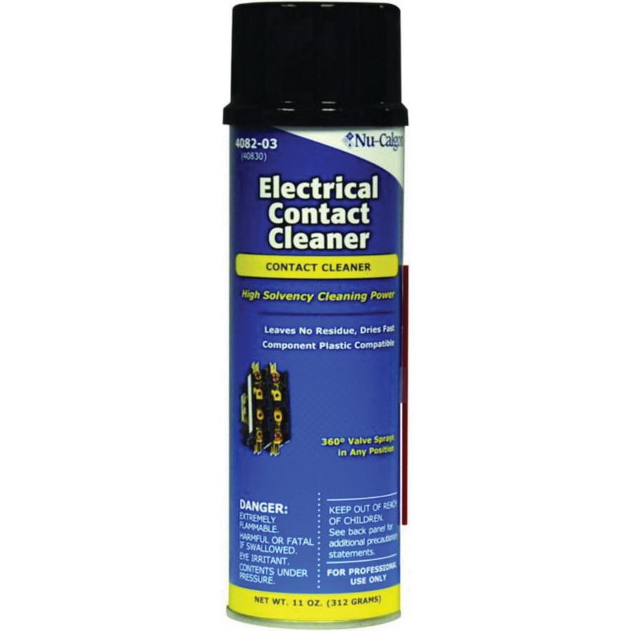 Nu-Calgon 4082-03 Electronic Contact Cleaner, 11 oz, Can, Aerosol