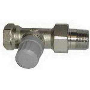 Danfoss 013G8020 Thermostatic Radiator Valve Body, 3/4 in, FPT x MPT Union Tailpiece, 10 psi, Brass