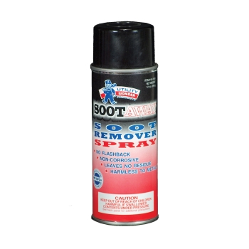 UTILITY WONDER PRODUCTS® SOOT AWAY 10-1510 Soot Remover, 12 oz Net Content, Aerosol Can Container, Clear
