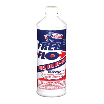 UTILITY WONDER PRODUCTS® FREE FLO 20-6010 Fuel Oil De-Icer, Liquid Form, 1 qt Net Content, Methanol Base Chemical