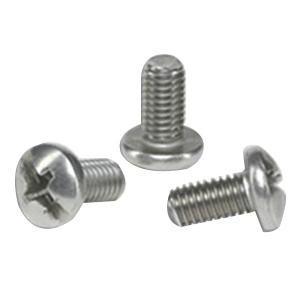 DiversiTech® 6876 Sheet Metal Screw, #14 Thread, 1 in OAL, Combo Head, Slotted Drive, Steel, Zinc-Plated