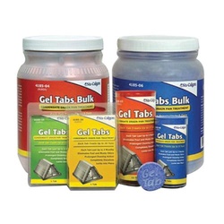 Nu-Calgon 4185-03 Geltabs Condensate Pan Treatment Tablet, 12 Tabs, Tube, Solid