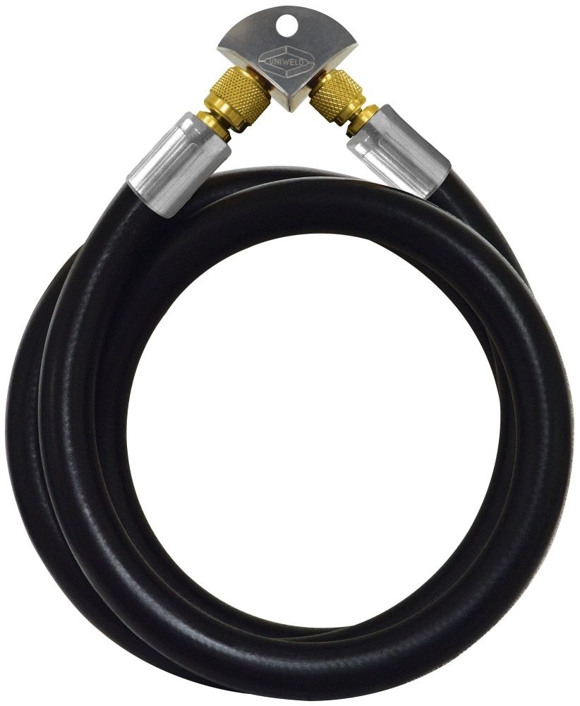 UNIWELD MEH6 6' 3/8"X1/4" 1/2" Hose with Hose Protector