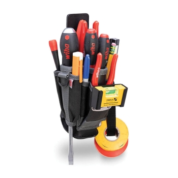 VETO PRO PAC® VPP10653 Tool Pouch, 10 in Height, 5 in Width, 4-1/2 in Depth, 5 lb Load, 9 Pockets