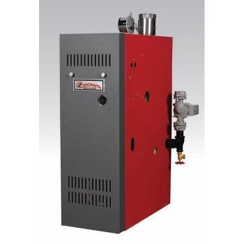 Velocity Boiler Works AWR070BN Gas Fired Boiler, Natural Gas Fuel, 70 MBtu/hr Heating Input, 84% AFUE, Atmospheric Vent