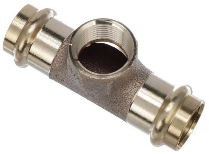Viega 79580 1/2 CPP X Female Pressure Tee 66579, 9116470PC PF01512