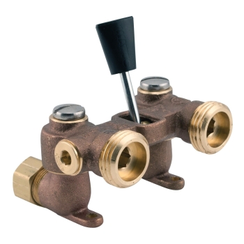 WATTS® 0006644 Washing Machine Valve, Shutoff Valve, Lever Operator, 1/2 in Inlet Connection, 1/2 in Outlet Connection