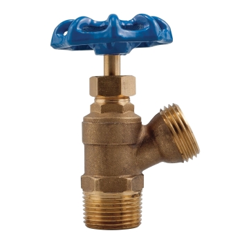 WATTS® 0123619 Boiler Drain Shutoff, 3/4 in Inlet Connection, Male IPS Inlet Connection, 3/4 in Outlet Connection
