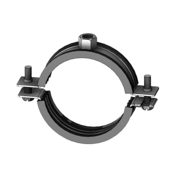 WOLVERINE BRASS® 40HS0003 Handy Split Ring, For Pipe Size: 5/8 in, 180 lb Load, Carbon Steel, 2-3/8 in Length