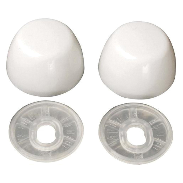 WOLVERINE BRASS® 51220 Closet Bolt Cap, ABS