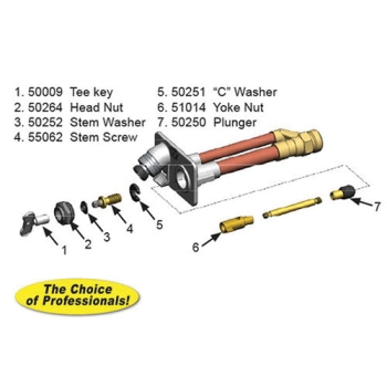 WOODFORD® RK-65 Repair Kit, For Use With: Model 60, 65 and 67 Wall Faucets, Repair Kit Function Type
