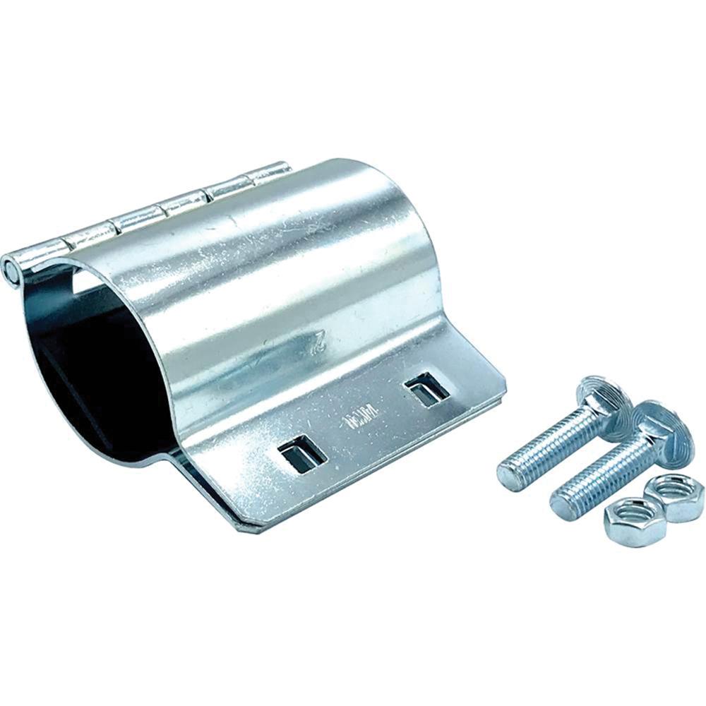 Wal-Rich 2206030 Hinged Repair Clamp With 1/8 in Gasket, Fits Pipe Size: 3 in, Steel