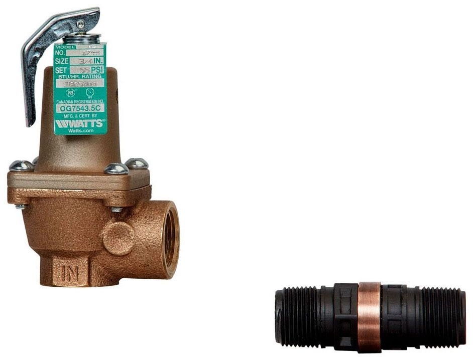 WATTS F274513 174A 3/4 50LB Relief Valve with Flood Sensor Connectivity