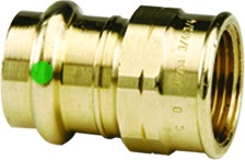 ProPress Bronze Reducing Adapter - 1/2 in Press x 3/4 in FNPT