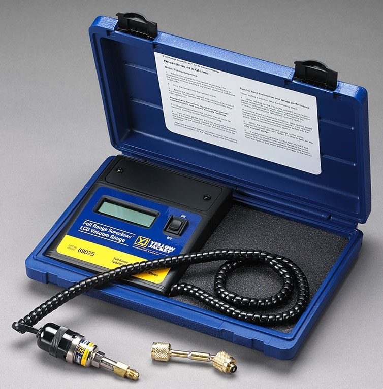 Yellow Jacket 69075 Lcd Vacuum Gauge