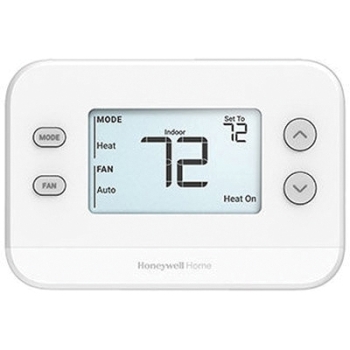 resideo TH1320U4002/U Non-Programmable Thermostat, 20-30 V, 3H/2C, 2H/2C Stages, Yes Humidity Control, AA Battery