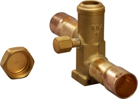 RUUD® 61-104914-04 Service Valve - 7/8 In X 7/8 In Sweat, 600 Psig