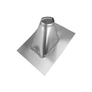 Selkirk 207825 Roof Flashing, 28-1/2 in OAL, 24 in OAW, Stainless Steel
