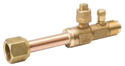 CYCLEMASTER Refrigeration Ball Valve - 1/4 in Female x Male Flare