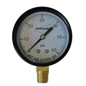 American Granby™ IPPG602-4LNL Pressure Gauge, 0 to 60 psig Pressure, +/-3-2-3% Pressure Accuracy, Air Media / Fluid