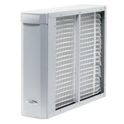 Aprilaire® 2410 Media Air Cleaner, 30.06 In W, 17-3/4 In H, 6-3/4 In D, 2000 CFM Air Flow, 10, 13 MERV, Galvanized Steel