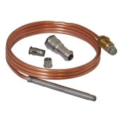 BASO® K19AT-36H Universal Thermocouple, 36 in Lead Length, Connection Size 1: 11/32-32, Connection Type 1: Male Nut