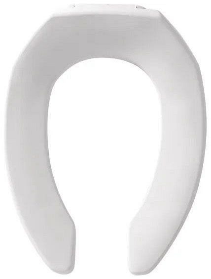 Church 1955CTBP000 White Elongated Open L/cover Plstc