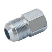 BrassCraft® MAU1-10-8S Adapter, 5/8 x 1/2 in Nominal Pipe, Steel, 1.66 in Length, Connection Size 1: 5/8 in