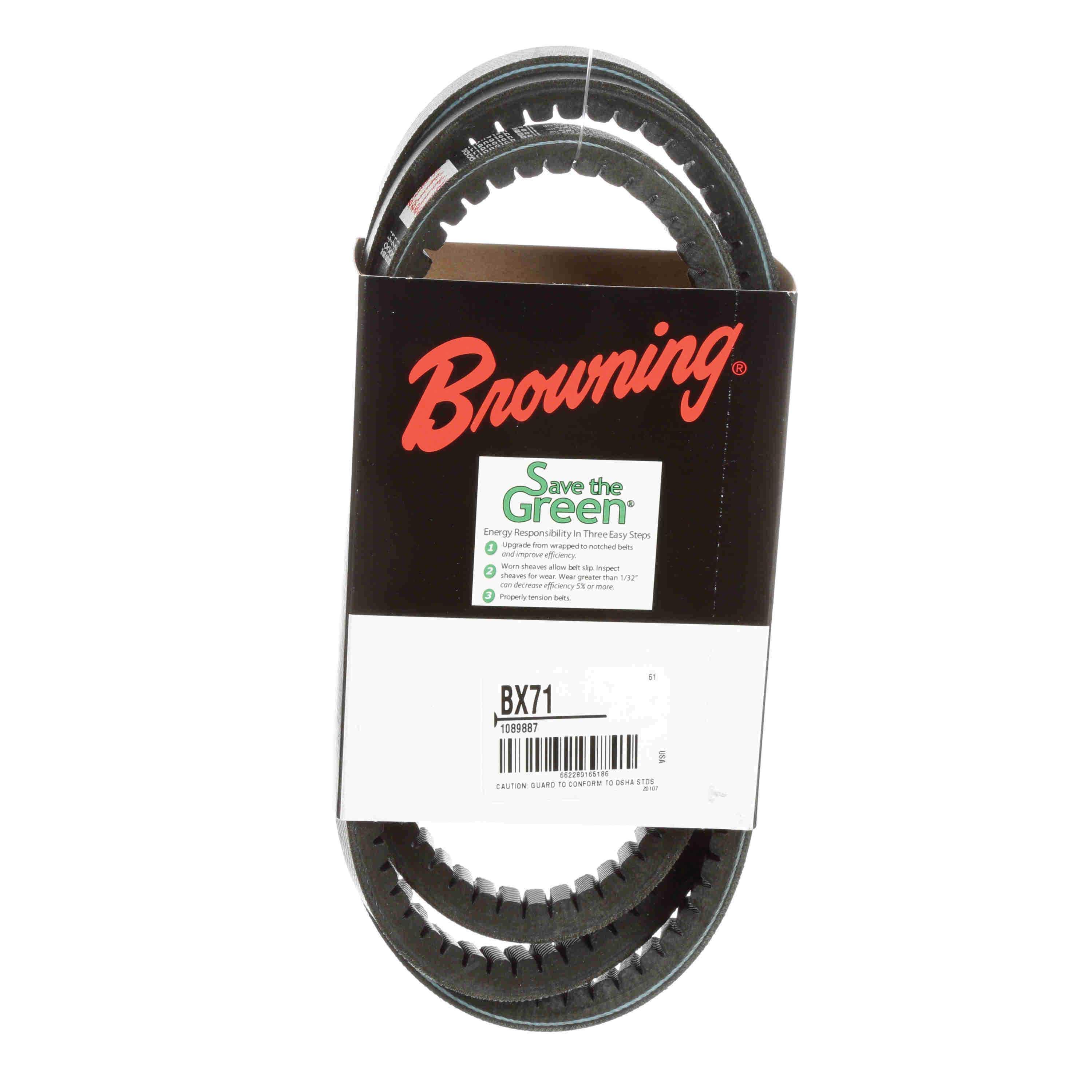 Browning BX71 Cogged Premium Belt