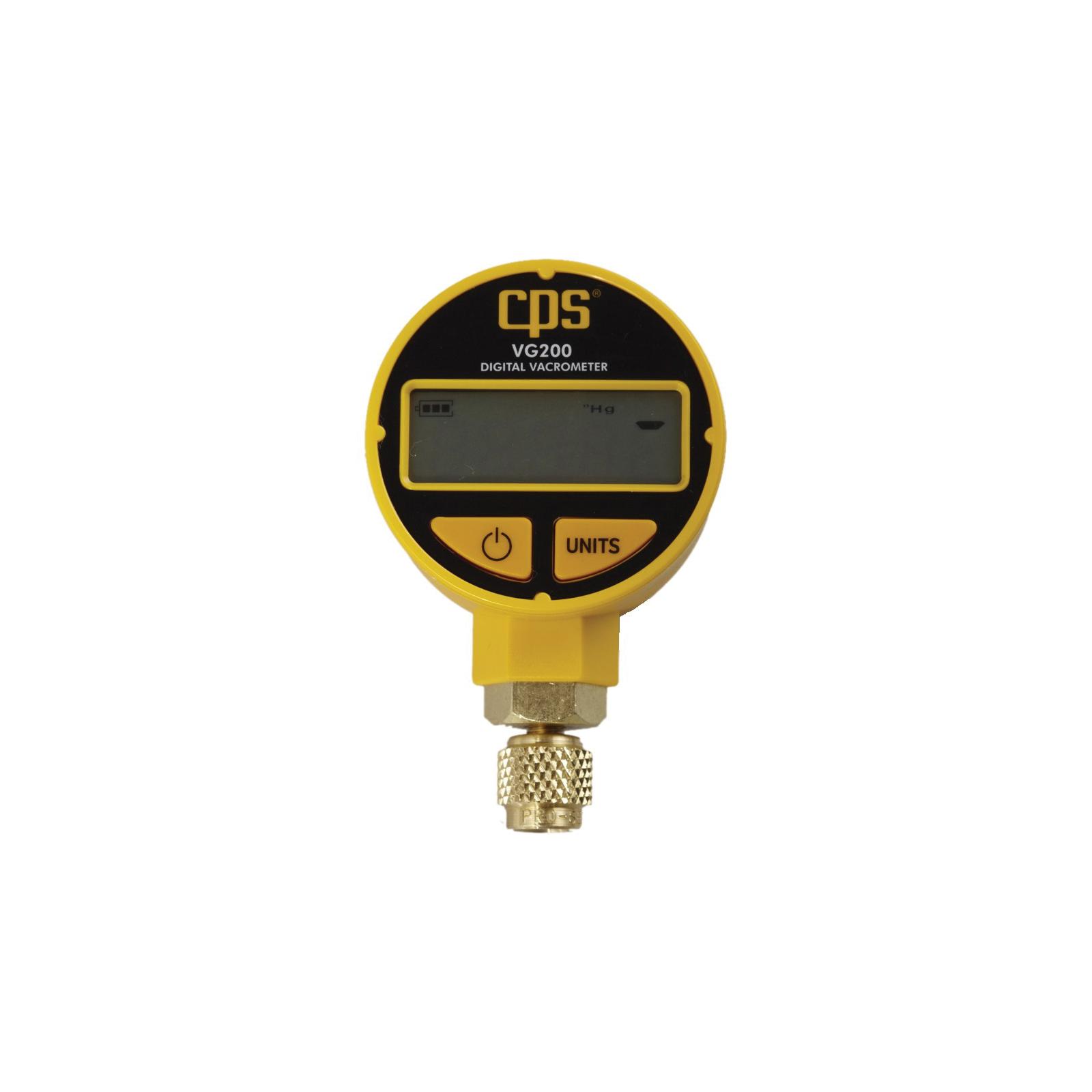CPS® VG200 Vacuum Gauge, Atmospheric to 1 um Measuring Range, +/-10 % Accuracy, Female SAE