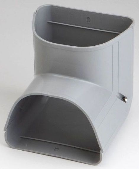 Fortress 84342 LCI-122-G 4.5" Gray 90 Inside Vertical ELL