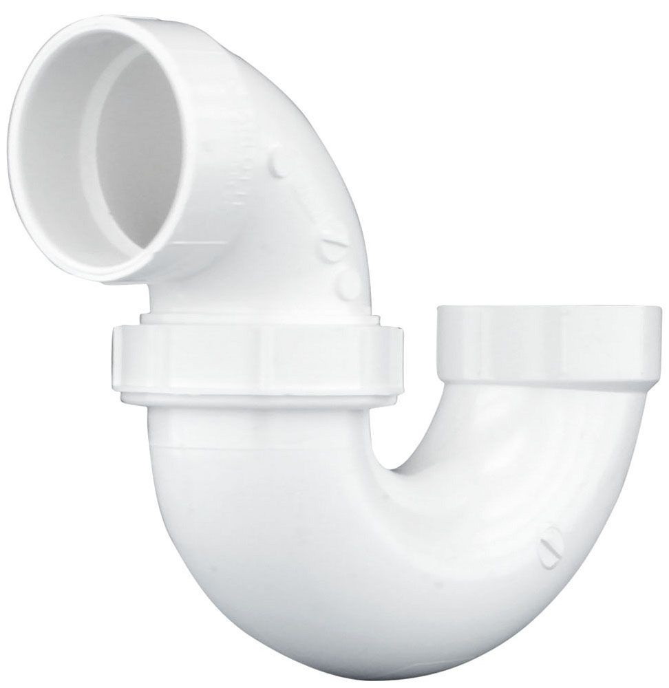 WB 828 PVC 708-P 2" P-Trap W/ Union Jnt