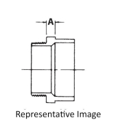 Charlotte Pipe ABS 109-1-1/2 DWV Adapter, Adapter Fitting, Schedule/Class: SCH 40, Connection Size 1: 1-1/2 in