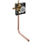 DELTA® MultiChoice® R10000-PFT-MF Universal Tub/Shower Rough-in With Tub Drop, Wall Installation / Mounting, Brass