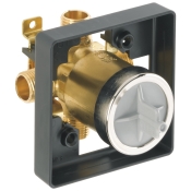 DELTA® MultiChoice® R10000-UNBX Universal Tub/Shower Rough-in, Wall Installation / Mounting, 1/2 in Inlet Connection
