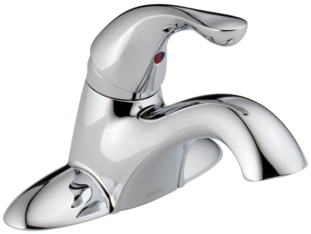 delta 520-MPU-DST Single Lever Lav with Met P/UP Lf