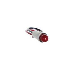 Devco ED620 Indicator Light, 208-250 VAC, Neon Lamp, Red Lens