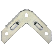 Duro Dyne® EZ® 13082 Quad Corner, Steel, 16 ga Gauge, Galvanized