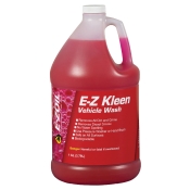 E-ZOIL K50-01 Vehicle Wash, Liquid Form, 1 gal Net Content, Red, Light Odor / Scent