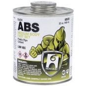 HERCULES® 60515 Medium-Bodied Fast Set Cement With Dauber, Liquid Form, Applicable Materials: ABS, PVC, Can Container