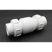 HydroQuip 1720-15 Swing Check Valve With Union, 1-1/2 in Inlet Connection, Slip Joint Inlet Connection