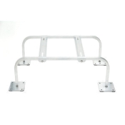 IBEX® 1801AL Mini-Split Stand, Aluminum, 35 in Length, 20 in Width, 18 in Depth, Zinc-Plated Yellow, Stand Function Type