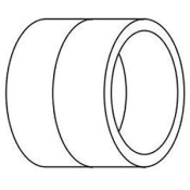 IPEX® 397352 FGV Coupling, 2 in, Hub Connection Type, PVC