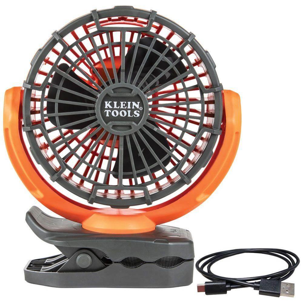 KLEIN TOOLS PJSFM1 Rechargeable Personal Jobsite Fan
